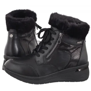 Botki  Caprice Czarne 9-26105-43 019 Black Comb