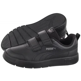 Buty Sportowe Puma Courtflex V3 V Ps Puma Black-Black/Cast Iron 397642-01