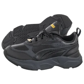 Sneakersy Puma Cassia Lux Puma Black-Strong Gray/Gold 397837-03