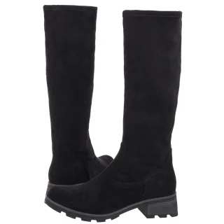 Kozaki Caprice Czarne 9-26603-43 044 Black Stretch 