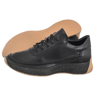 Półbuty Sergio Leone Czarne SP 013