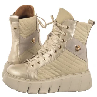 Botki Maciejka Złote 06751-25/00-8