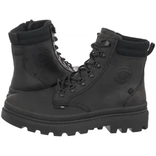 Trapery Palladium Pallatrooper Hkr Lth Black 08895-008-M