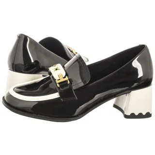 Półbuty Artiker Czarne Lakierowane 55C1002