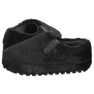 Kapcie Calvin Klein Home Anke Slipper Wn Fur Triple Black YW0YW01596 0GJ