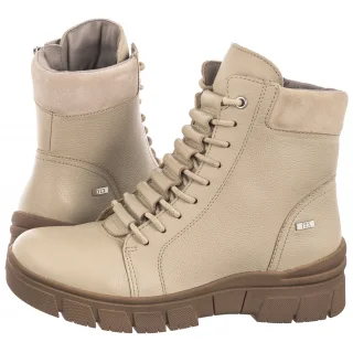 Trzewiki Caprice Beżowe 9-23241-43 402 Beige Nappa