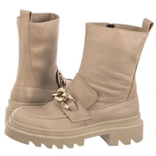 Botki Nessi Beżowe 22359_