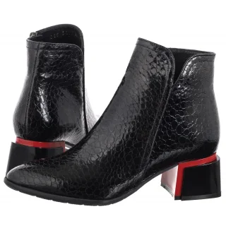 Botki Venezia Czarne L002CRBLOBB034
