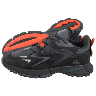 Sneakersy Lacoste L003 Neo Tech 224 1 SMA Blk/Org 748SMA0062.Z83