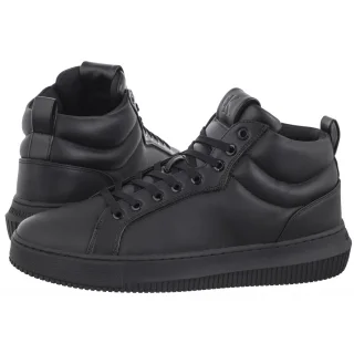 Sneakersy Calvin Klein Chunky Cupsole Clean High Triple Black YM0YM01120 0GJ