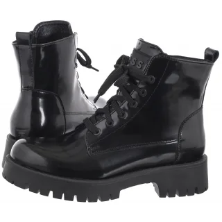 Trapery Nessi Czarne Lakierowane 22345 FL