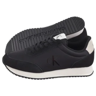 Sneakersy Calvin Klein Retro Runner Iconic Snk Black/Bright White YM0YM01119 0GM