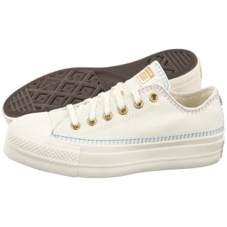 Trampki Converse CTAS Lift Ox Egret/True Sky/Gold A08732C