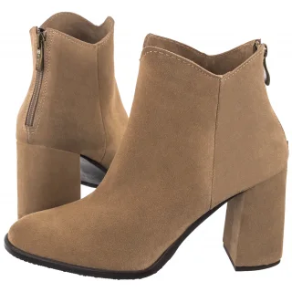 Botki Nessi Beżowe 19618_ W11