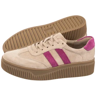 Sneakersy Filippo Beżowe DP6776/25 BE FH