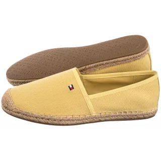 Espadryle Tommy Hilfiger Flag Canvas Espadrille Meringue FW0FW08541 ZQM