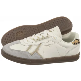 Sneakersy Pepe Jeans Ball Fun W White PLS00038 800
