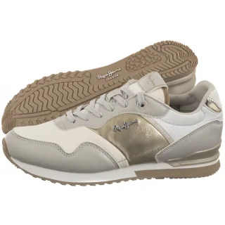 Sneakersy Pepe Jeans London Shine W Sand Beige PLS40046 847