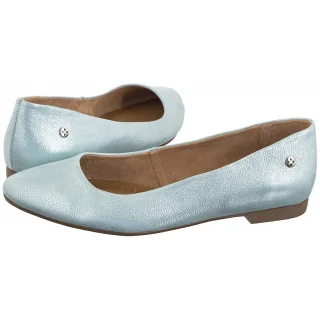 Baleriny Maciejka Błękitny Metaliczny 00873-65/00-5