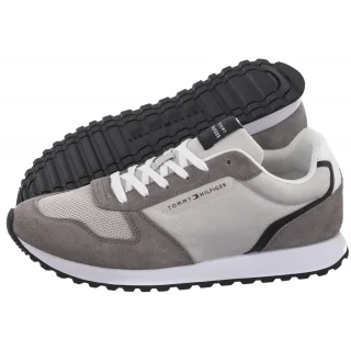 Buty Sportowe Tommy Hilfiger New Runner Eva Mix Grey Whisper FM0FM05465 PQU