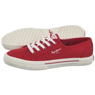 Tenisówki Pepe Jeans Brady Basic W Red PLS31287 255