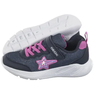 Buty Geox J Sprintye G. A Navy/Fuchsia J55FWA 0AS54 C4268