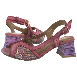 Sandały Maciejka Czerwone 06825-08/00-1