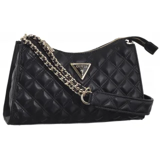 Torebka Guess Giully Top Zip Shoulder Bag HWQG87 48130 Black