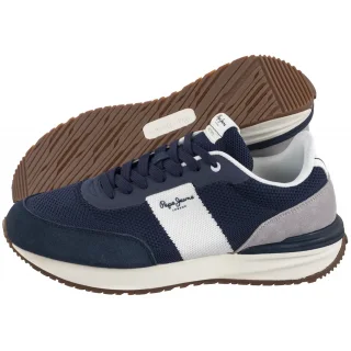 Sneakersy Pepe Jeans Buster Knit M Navy PMS60039 595