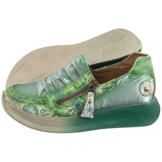 Półbuty Maciejka Zielone 06800-09/00-1