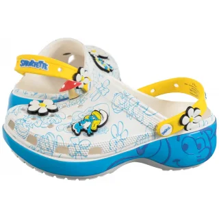 Klapki Crocs Smurfs Platform Clog Multi 210882-90H