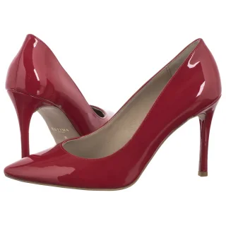 Szpilki Ryłko Czerwone Lakierowane 9W202_T_ _GG8