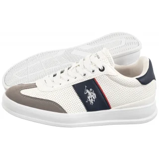 Buty U.S. Polo Assn. Campy001D Whi-Blu04 CAMPY001M/5YS4