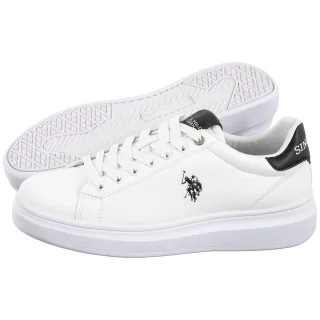 Sneakersy U.S. Polo Assn. Cody010 Whi-Blk01 CODY010M/5Y1