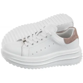 Sneakersy Filippo Białe DP6739/25 WH BE