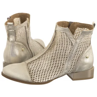 Botki Maciejka Beżowe 06397-04/00-1