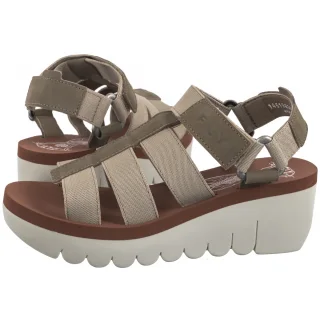 Sandały FLY London Yoji Cupi/Elas Milti/Beig/Bric P145198002