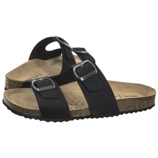 Klapki Geox D Brionia L Black D35LSL 00032 C9999