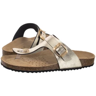 Japonki Geox D Brionia K Lt Gold D35LSK 000BN C2012