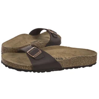 Klapki Birkenstock Madrid Dark Brown 0040393