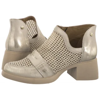 Botki Maciejka Beżowe 06912-25/00-1