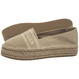 Espadryle Tommy Hilfiger Denim Platform Espadrille Horsedish FW0FW08543 ACC