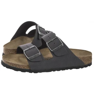 Klapki Birkenstock Arizona Bs Velvet Gray 1029162