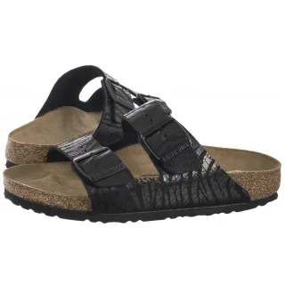 Klapki Birkenstock Arizona BS SYN Zebra Black 1029560