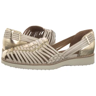 Półbuty Maciejka Beżowo-Złote N6803-04/00-1