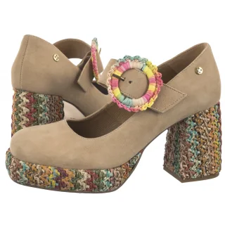 Czółenka Maciejka Beżowe 06839-04/00-1