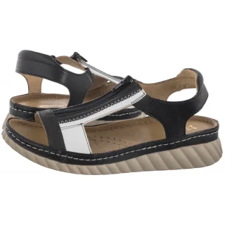 Sandały Maciejka Czarne 06362-01/00-5