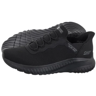 Sneakersy Skechers Bobs Squad Slip-Ins Chaos Daily Hype Black 118300/BBK