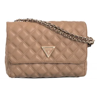 Torebka Guess Giully 2 Cmprtmnt Cnvrtble Flp HWQG87 48200 Beige
