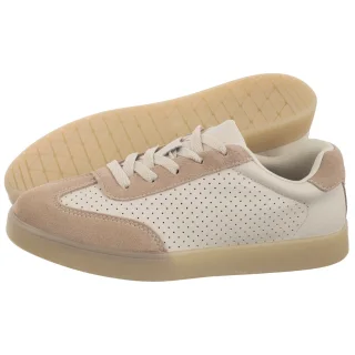 Półbuty Sergio Leone Jasnobeżowe Ażurowe SP 118